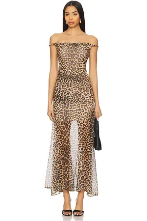 ALICE+OLIVIA MIDI-KLEID BIANCA TWIST in . Size 10, 2.