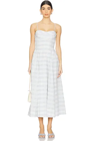 Simkhai MIDI-KLEID KITTIYA in . Size 12, 6, 8.