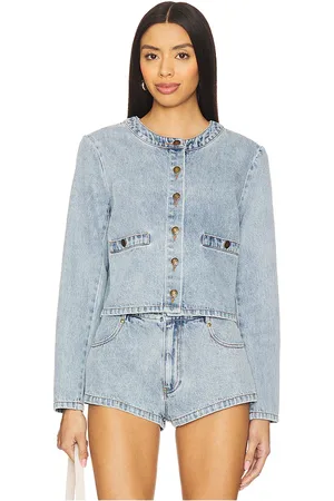 Amanda Uprichard LANGÄRMELIGES SHIRT TOP in . Size M, S, XL.