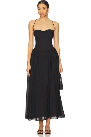 Bardot Estie Cotton Maxi Dress in . Size 2, 4, 6, 8.