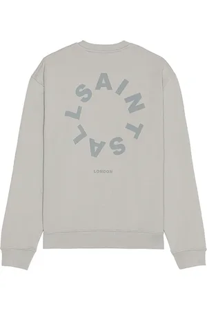 AllSaints SWEATSHIRT MIT RUNDHALSAUSSCHNITT TIERRA in . Size M, S, XL/1X.