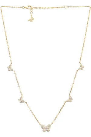 By Adina Eden HALSKETTE PAVE 5 BUTTERFLY in .