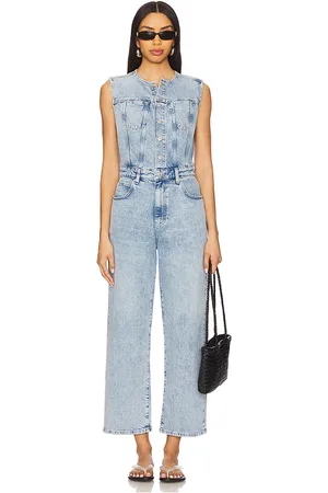 Paige Cirie Ankle Denim Jumpsuit in . Size 10, 12, 14, 2, 4, 6, 8.