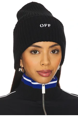 OFF-WHITE Off Stamp Loose Knit Beanie in .
