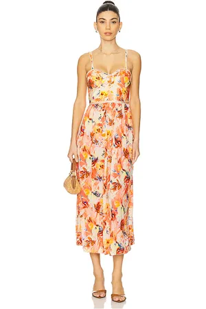 ULLA JOHNSON MIDI-KLEID ELIZA in . Size 4, 6.