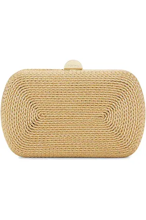 Olga Berg CLUTCH MARTINA COILED ROPE in .