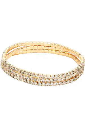 Ettika ARMBAND-SET CRYSTAL ELASTIC in .
