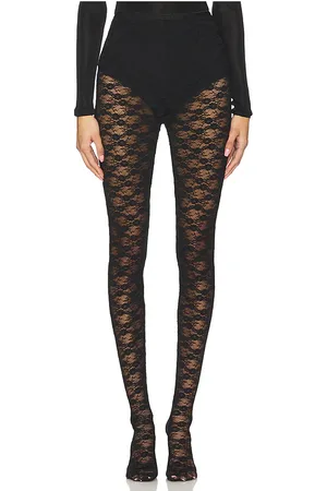 Self-Portrait SPITZENSTRUMPFHOSE in . Size M.