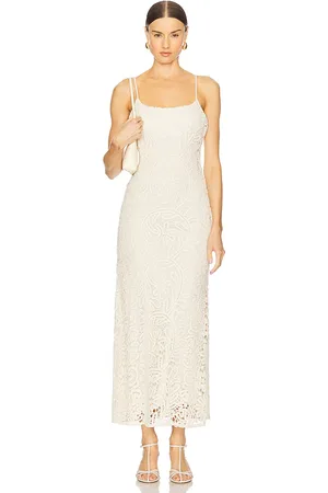 Bardot MITTELLANGES HÄKELKLEID ADONI in . Size 12, 2, 4, 6, 8.
