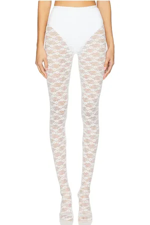 Self-Portrait SPITZENSTRUMPFHOSE in . Size M.