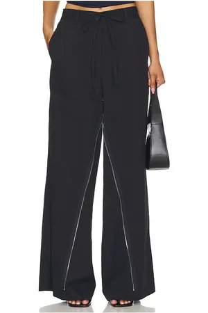 Helmut Lang HOSE MIT ZWICKEL UND WEITEM BEIN in . Size S, XS.