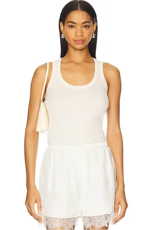 Rohe Fine Rib Scoop Neck Top in . Size 40/8, 42/10.
