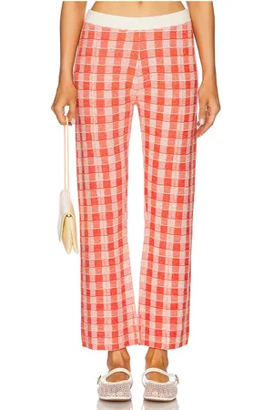 Guest In Residence HOSEN GINGHAM in . Size S, XS.