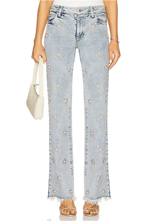 ALICE+OLIVIA JEANS MIT SCHLAG ROXIE in . Size 27, 28, 29.