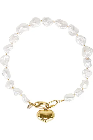 8 Other Reasons HALSKETTE PEARL CHUNKY HEART in .