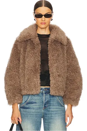 Adrienne Landau BLOUSONS TEDDY in . Size S.