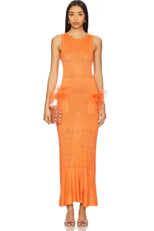 ANDREEVA MIDI-KLEID DRESS in . Size M, XL.