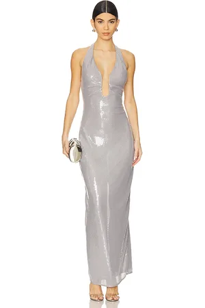 Misha LANGES PAILLETTENKLEID ALUSIA in . Size M, S, XL, XS, XXL.