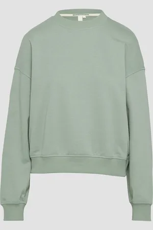 QS by s.Oliver Lockeres Sweatshirt mit überschnittener Schulter, Damen