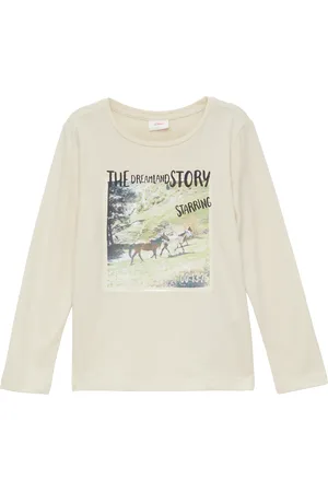 QS by s.Oliver Langarmshirt mit Fotoprint, Kinder