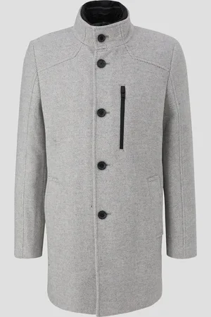 QS by s.Oliver Mantel aus Wollmix, Herren