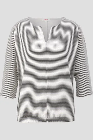 QS by s.Oliver Sweatshirt mit Gummizug, Damen