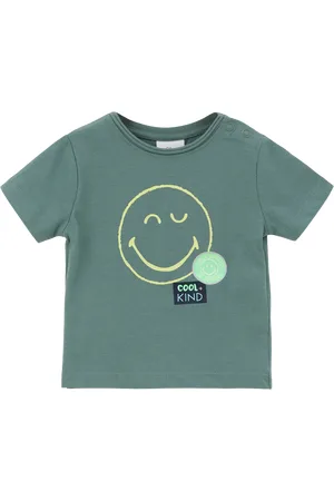 QS by s.Oliver Jerseyshirt mit Smiley®-Frontprint, Babys