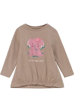QS by s.Oliver Longsleeve mit Artwork, Babys