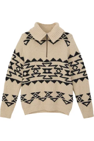 QS by s.Oliver Bouclépullover mit Troyer-Kragen, Jungen