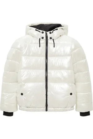 QS by s.Oliver Warme Steppjacke mit Metallic-Effekt, Mädchen