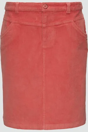 QS by s.Oliver Kurzer Rock aus elastischem Cord, Damen