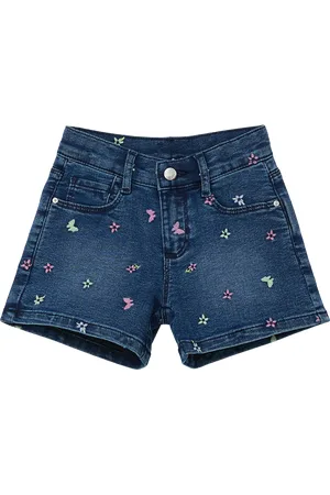 QS by s.Oliver Jeans-Shorts / Loose Fit / Super High Rise / Wide Leg, Kinder