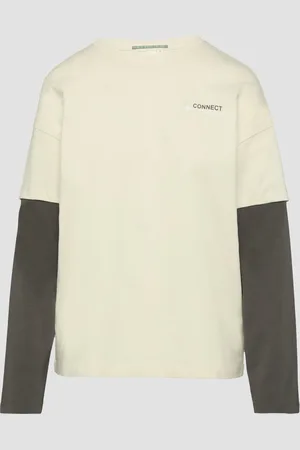 QS by s.Oliver Two-Layer-Longsleeve mit Print, Damen