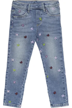 QS by s.Oliver Jeans Treggings / Skinny Fit / Mid Rise / Skinny Leg / mit Stickerei, Kinder