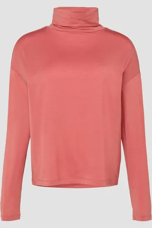 QS by s.Oliver Gestreiftes Langarmshirt im Relaxed Fit, Damen