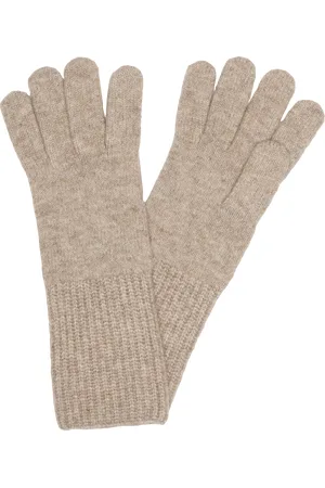 QS by s.Oliver Gestrickte Handschuhe aus Wollmix, Damen