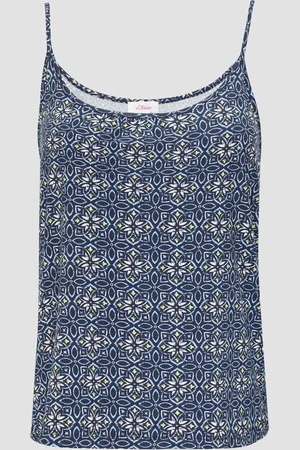 QS by s.Oliver Lockeres Top aus Viskosestretch, Damen