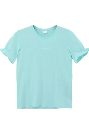 QS by s.Oliver T-Shirt mit Schriftprint, Mädchen