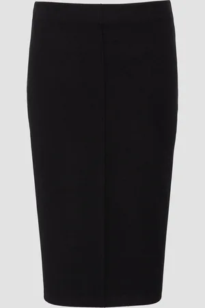QS by s.Oliver Weicher Midi-Rock aus Sweat, Damen