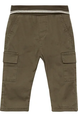 QS by s.Oliver Gefütterte Twill-Hose mit Cargotaschen, Babys