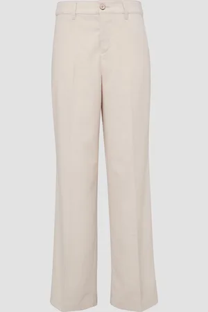 QS by s.Oliver Stoffhose mit Wide Leg und Bügelfalten, Damen