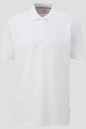 QS by s.Oliver Poloshirt mit Piquéstruktur, Herren