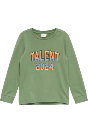 QS by s.Oliver Langarmshirt mit Schrift-Print, Kinder