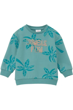 QS by s.Oliver Sweatshirt mit gummiertem Schriftprint, Babys