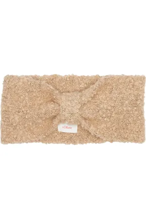QS by s.Oliver Gestricktes Stirnband aus Bouclé, Damen