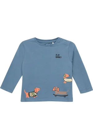 QS by s.Oliver Longsleeve mit Frontprint, Babys