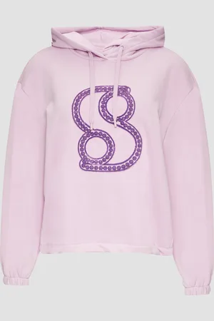 QS by s.Oliver Kapuzen-Sweatshirt mit verstellbarem Saum, Damen