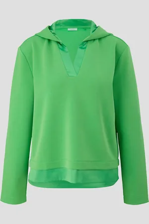 QS by s.Oliver Scuba-Sweatshirt mit Kapuze, Damen