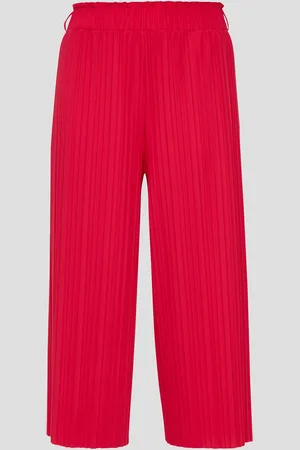 QS by s.Oliver Culotte mit Plisséefalten, Damen