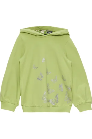 QS by s.Oliver Sweatshirt mit Glitzer-Print, Kinder